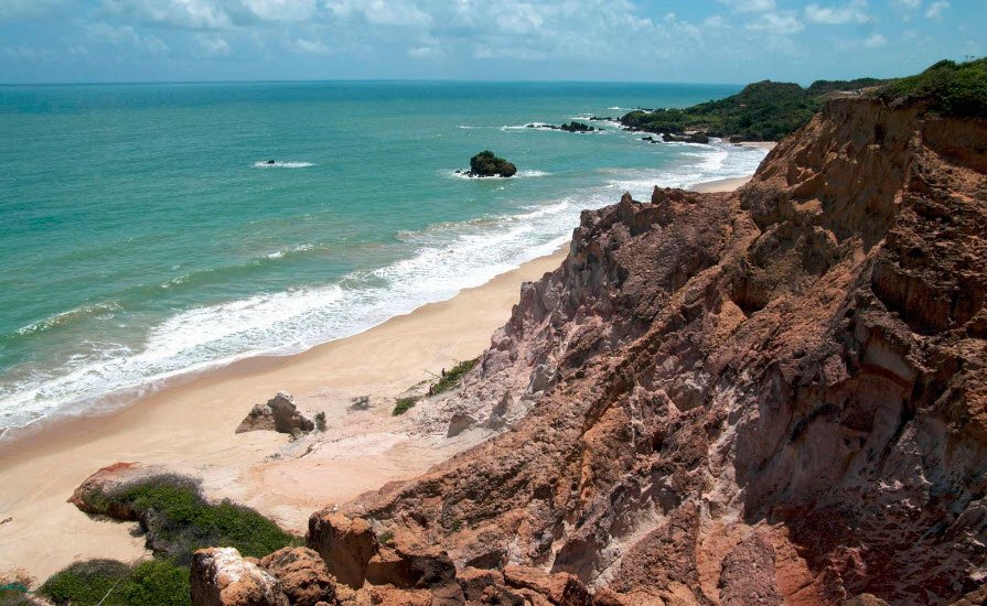 Tambaba Beach, Atlantic Coast, Brazil